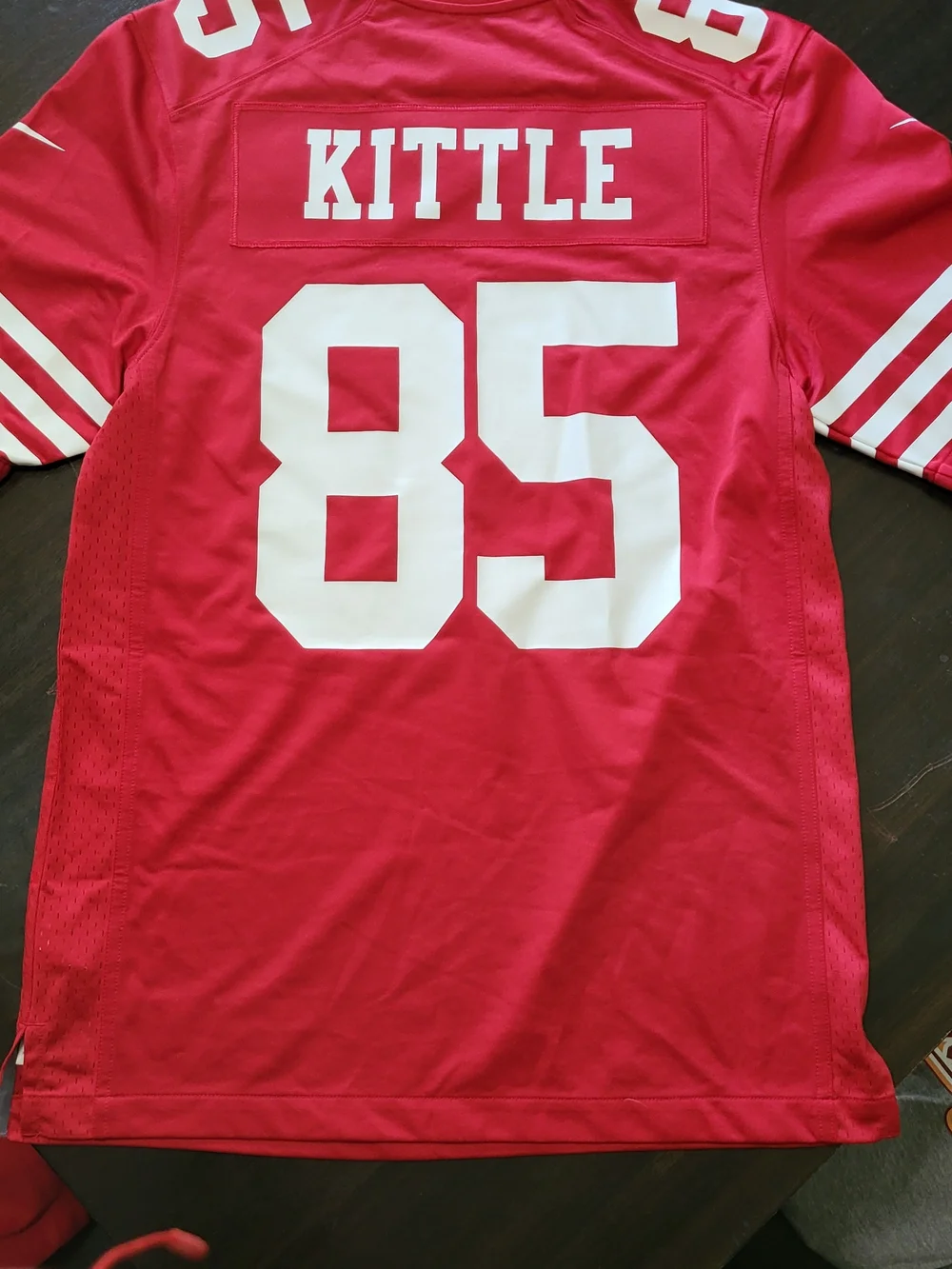 *NEW* NIKE Kittle San Francisco 49ers NFL On Field Apparel Jersey Size Small